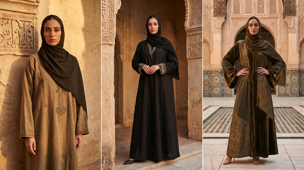 abaya orientale Abaya orientale histoire évolution vêtement pratique vers pièce mode raffinée